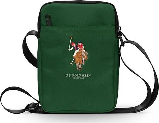 U.S. Polo Assn Green krepšys, 8'' (~20.3 cm) цена и информация | Krepšiai, kuprinės, dėklai kompiuteriams | pigu.lt