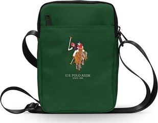U.S. Polo Assn Green krepšys, 8'' (~20.3 cm) kaina ir informacija | Krepšiai, kuprinės, dėklai kompiuteriams | pigu.lt