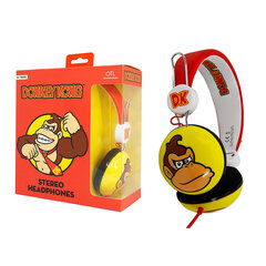 OTL Kids Folding Headphones:Super Mario - Donkey Kong цена и информация | Наушники | pigu.lt