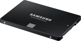 SSD|SAMSUNG|870 EVO|250GB|SATA|MLC|Write speed 530 MBytes/sec|Read speed 560 MBytes/sec|2,5"|MTBF 1500000 hours|MZ-77E250B/EU цена и информация | Внутренние жёсткие диски (HDD, SSD, Hybrid) | pigu.lt