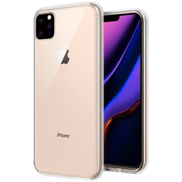 Hallo Ultra Back Case 0.3 mm Silikoninis telefono dėklas Apple iPhone 11 Pro Max Skaidrus kaina ir informacija | Telefono dėklai | pigu.lt