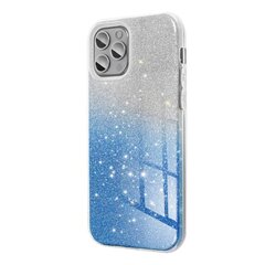 Forcell Shining Case skirta Iphone 11 pro max skaidri/mėlyna kaina ir informacija | Telefono dėklai | pigu.lt