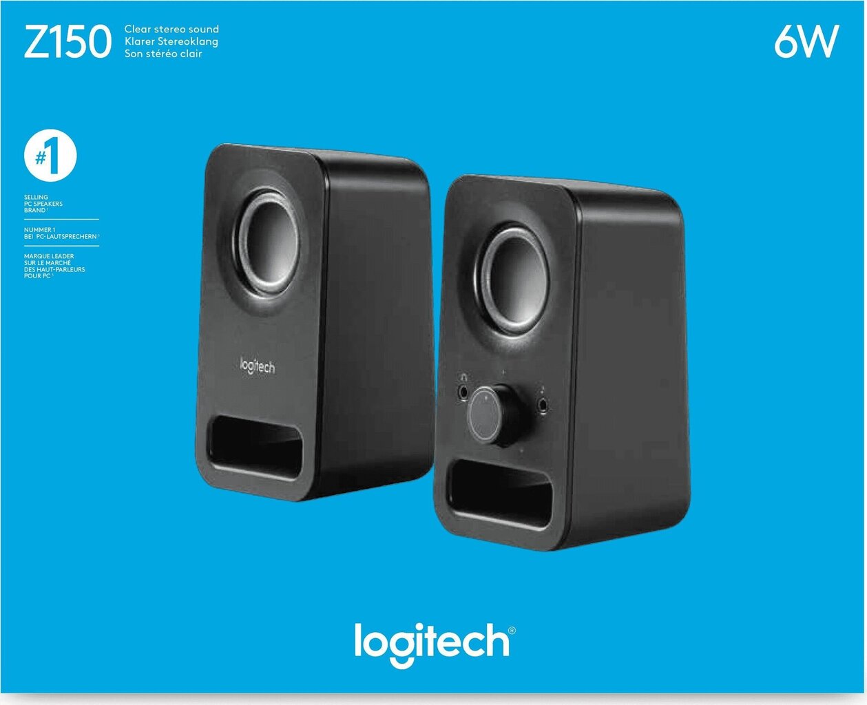 Logitech Z150 Multimedia kaina ir informacija | Garso kolonėlės | pigu.lt