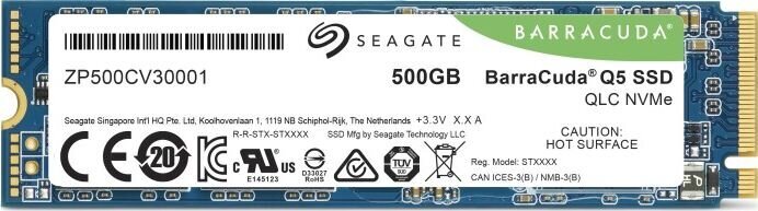 Seagate ZP500CV3A001 kaina ir informacija | Vidiniai kietieji diskai (HDD, SSD, Hybrid) | pigu.lt
