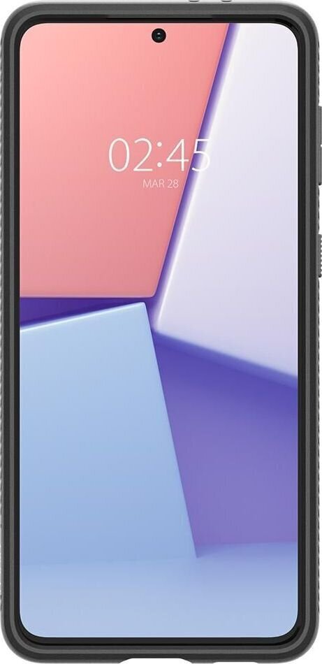 Dėklas Spigen skirtas Samsung Galaxy S21 Plus, juoda цена и информация | Telefono dėklai | pigu.lt