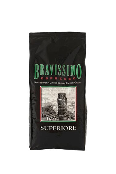 Kavos pupelės Bravissimo Espresso Superiore, 1kg kaina ir informacija | Kava, kakava | pigu.lt