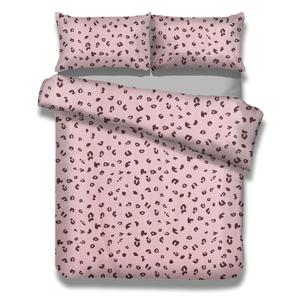 AmeliaHome patalynės komplektas Madera Pink Panther, 200x200, 3 dalių цена и информация | Patalynės komplektai | pigu.lt