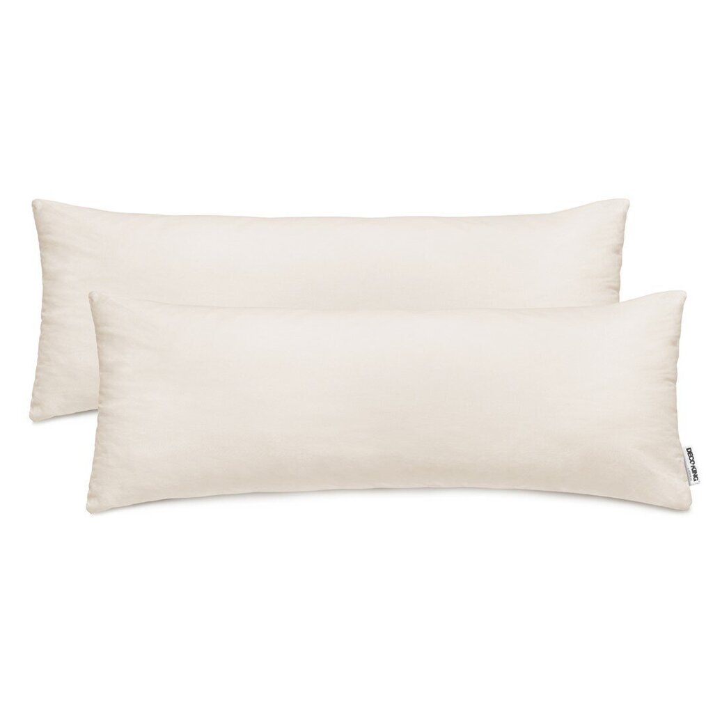 DecoKing dekoratyvinės pagalvėlės užvalkalas Amber, 40x145 cm, 2 vnt. kaina ir informacija | Dekoratyvinės pagalvėlės ir užvalkalai | pigu.lt