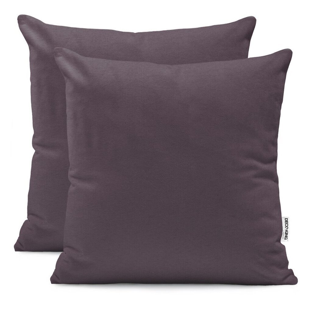 DecoKing dekoratyvinės pagalvėlės užvalkalas Amber, 50x50 cm, 2 vnt. цена и информация | Dekoratyvinės pagalvėlės ir užvalkalai | pigu.lt
