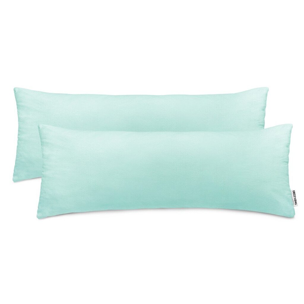 DecoKing pagalvėlių užvalkalai Amber, 40x145 cm, 2 vnt. kaina ir informacija | Dekoratyvinės pagalvėlės ir užvalkalai | pigu.lt