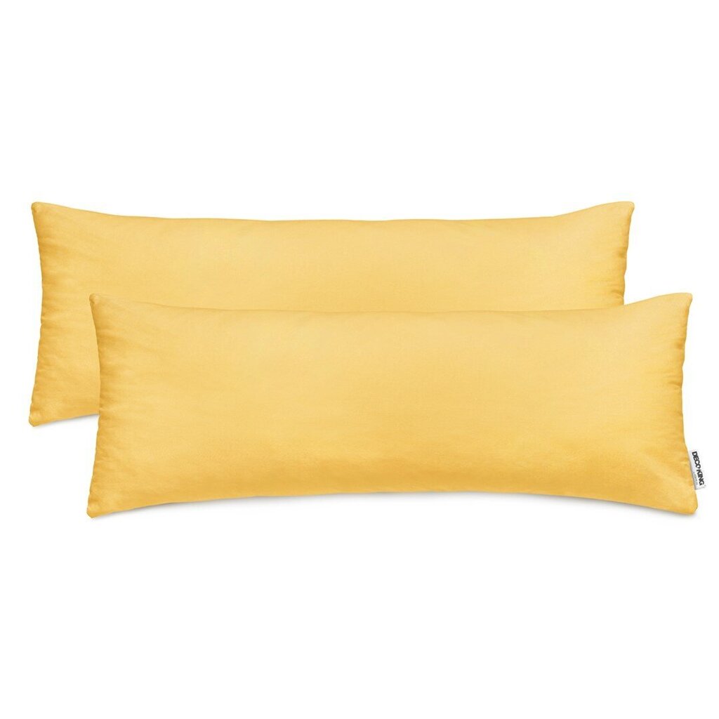 DecoKing dekoratyvinių pagalvėlių užvalkalai Amber, 40x120 cm, 2 vnt kaina ir informacija | Dekoratyvinės pagalvėlės ir užvalkalai | pigu.lt