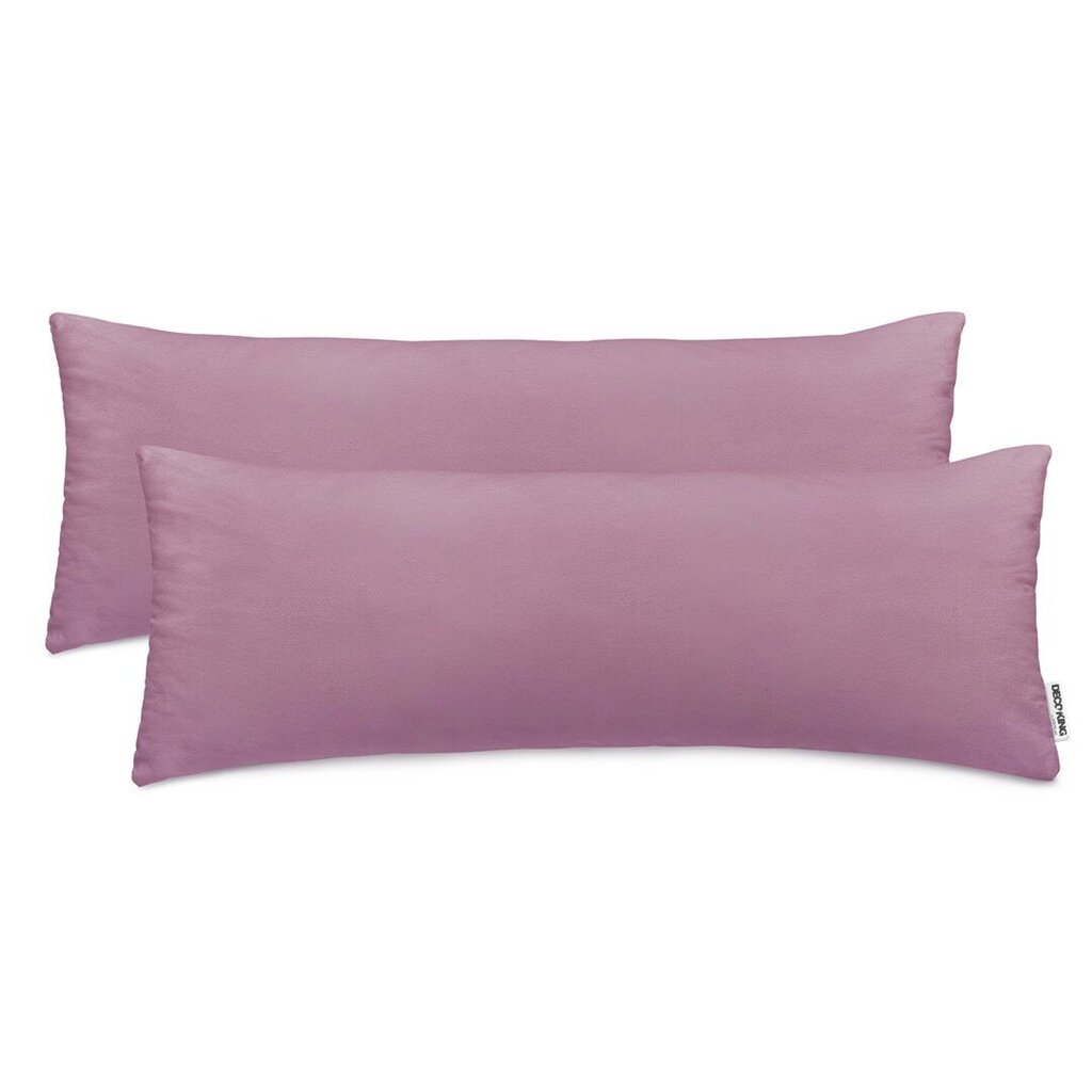 DecoKing dekoratyvinės pagalvėlės užvalkalas Amber, 40x120 cm, 2 vnt. kaina ir informacija | Dekoratyvinės pagalvėlės ir užvalkalai | pigu.lt