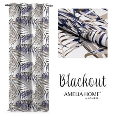 AmeliaHome светонепроницаемая штора Blackout, 140x175 см цена и информация | Шторы, занавески | pigu.lt