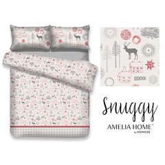 AmeliaHome patalynės komplektas Snuggy Lappi 200x220, 3 dalių kaina ir informacija | Patalynės komplektai | pigu.lt