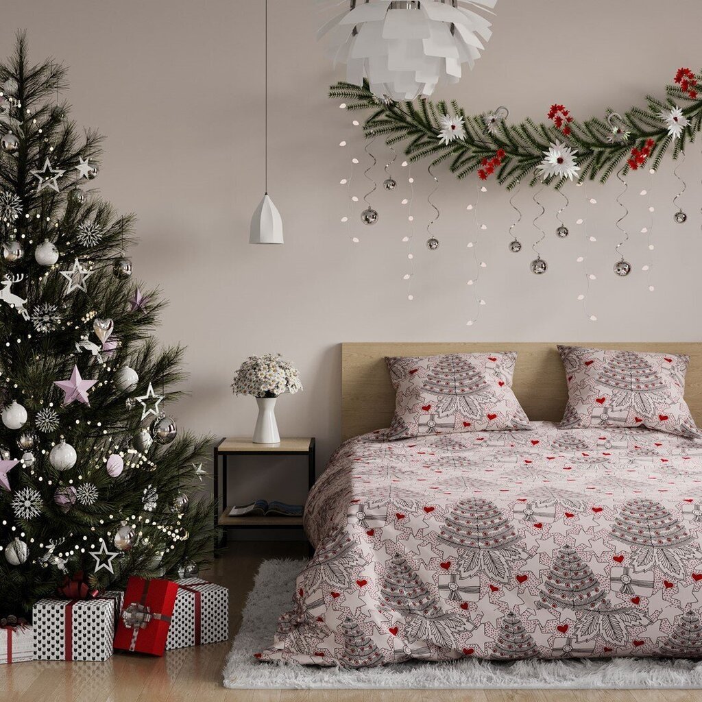 AmeliaHome patalynės komplektas Snuggy Merry, 155x220, 2 dalių kaina ir informacija | Patalynės komplektai | pigu.lt