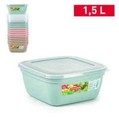 Квадратный пищевой контейнер Classic 1, 5 л Surt Vrm Combi цена и информация | Посуда для хранения еды | pigu.lt