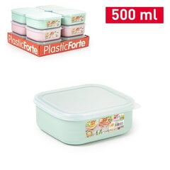 Квадратный пищевой контейнер Bento 500 ml Surt Vrm Combi цена и информация | Посуда для хранения еды | pigu.lt