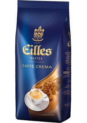 Kavos pupelės Eilles Cafe Crema, 1kg kaina ir informacija | Kava, kakava | pigu.lt