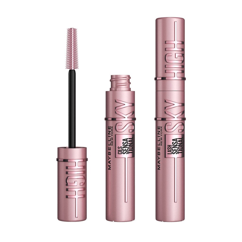 Blakstienų tušas Maybelline New York Lash Sensational SKY HIGH, 7.2 ml kaina ir informacija | Akių šešėliai, pieštukai, blakstienų tušai, serumai | pigu.lt