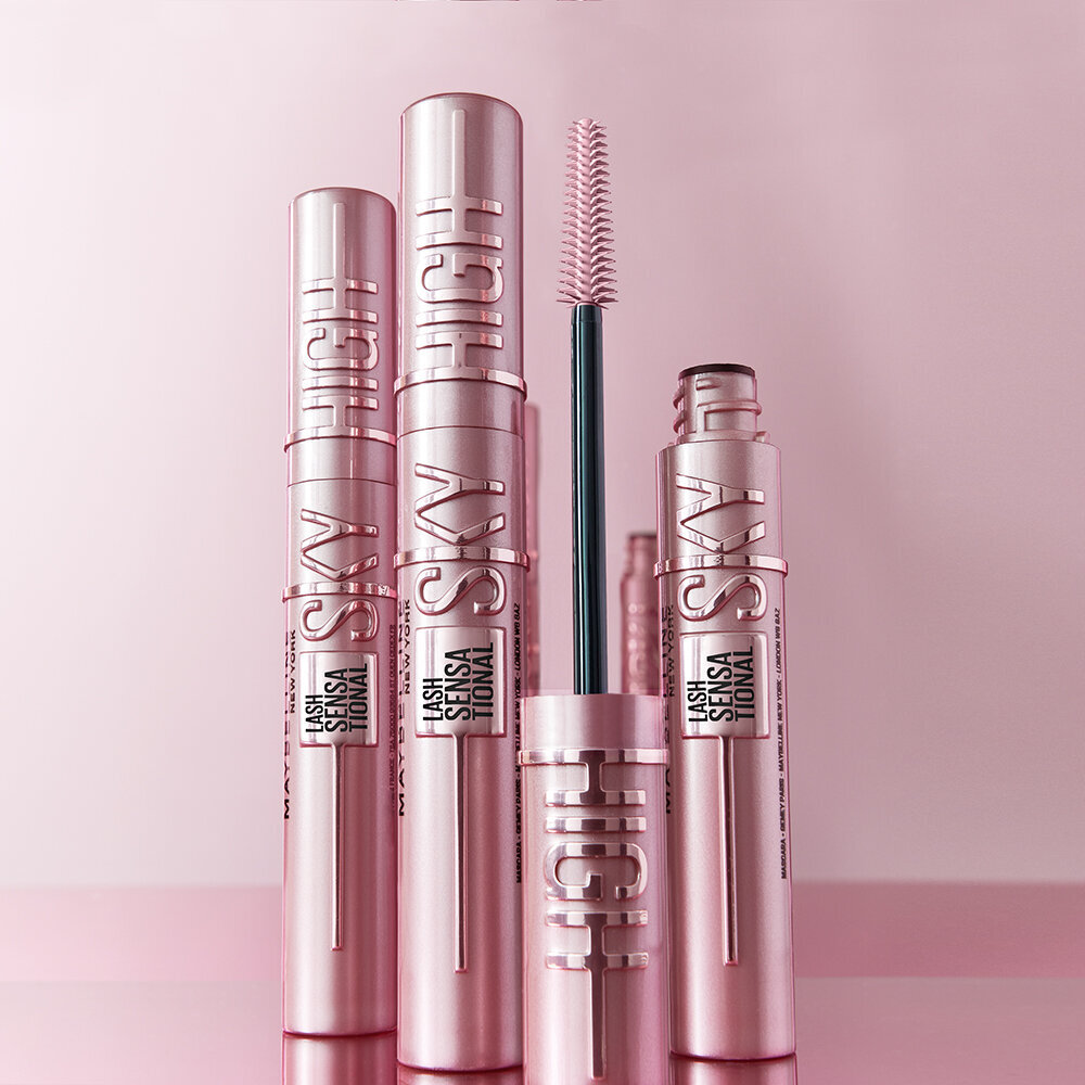 Blakstienų tušas Maybelline New York Lash Sensational SKY HIGH, 7.2 ml kaina ir informacija | Akių šešėliai, pieštukai, blakstienų tušai, serumai | pigu.lt