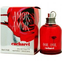 Женская парфюмерия Amor Amor Cacharel EDT: Емкость - 50 ml цена и информация | Женские духи | pigu.lt