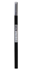 Ультратонкий карандаш для бровей Maybelline Brow Ultra Slim Black 07 цена и информация | Карандаши, краска для бровей | pigu.lt