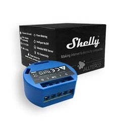 Išmanioji Wi-Fi rėlė Shelly 1 kaina ir informacija | Apsaugos sistemos, valdikliai | pigu.lt