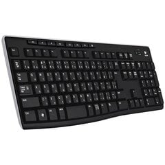 Беспроводная клавиатура Logitech K270, черный цена и информация | Клавиатуры | pigu.lt