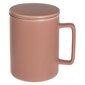 Porcelianinis arbatos puodelis su tinkleliu Nature Terra 400ml kaina ir informacija | Taurės, puodeliai, ąsočiai | pigu.lt