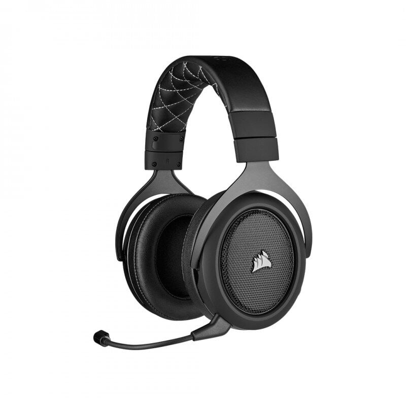 Žaidimų ausinės Corsair HS70 Pro Wireless Black kaina | pigu.lt