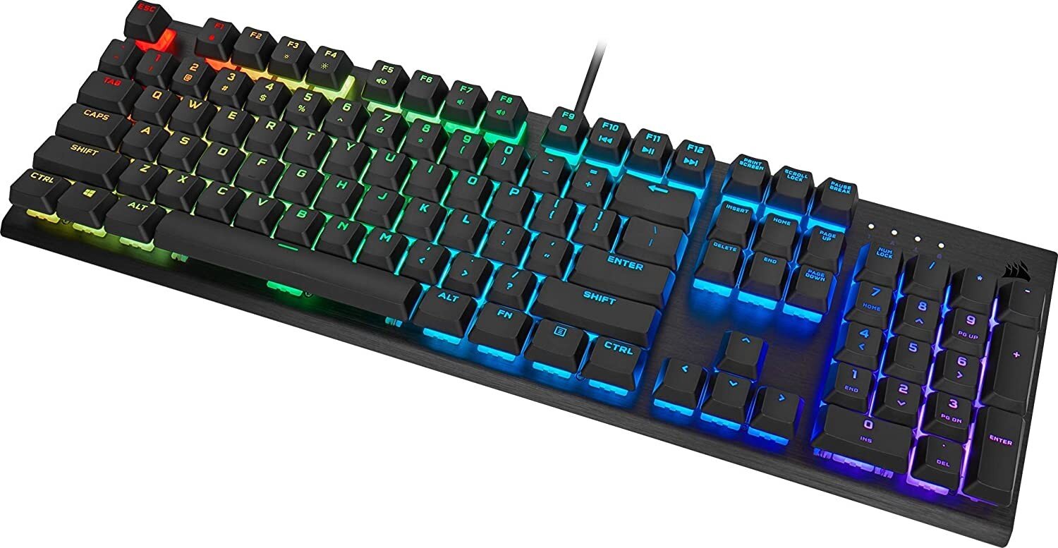 Corsair Gaming K60 RGB PRO kaina ir informacija | Klaviatūros | pigu.lt