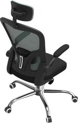 Biuro kėdė Dory, juoda/mėlyna kaina ir informacija | Biuro kėdės | pigu.lt