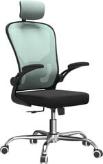 Biuro kėdė Dory, juoda/mėlyna kaina ir informacija | Biuro kėdės | pigu.lt