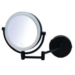Ridder Makiažo veidrodis Shuri, su LED ir liečiamu jungikliu цена и информация | Косметички, косметические зеркала | pigu.lt