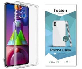 Telefono dėklas Fusion Ultra Clear Series Samsung M515 Galaxy M51,2mm, skaidrus (EU Blister) kaina ir informacija | Telefono dėklai | pigu.lt