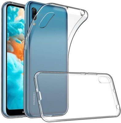 Hallo Ultra Back Case 0.3 mm Silikoninis telefono dėklas Huawei Honor 9 Lite Skaidrus kaina ir informacija | Telefono dėklai | pigu.lt