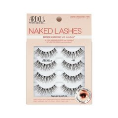 Накладные ресницы Ardell Naked Lashes 422 (4 шт.) для естественного вида, черные цена и информация | Накладные ресницы, керлеры | pigu.lt