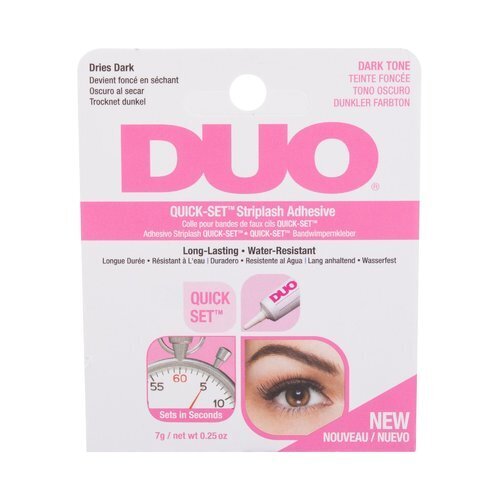 Dirbtinių blakstienų klijai Ardell Duo Quick-Set Striplash Adhesive Dark Tone, 7 g цена и информация | Priklijuojamos blakstienos, blakstienų rietikliai | pigu.lt