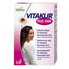 Капсулы VITAKUR PLUS 1000, 30 шт. цена и информация | Витамины, пищевые добавки, препараты для хорошего самочувствия | pigu.lt