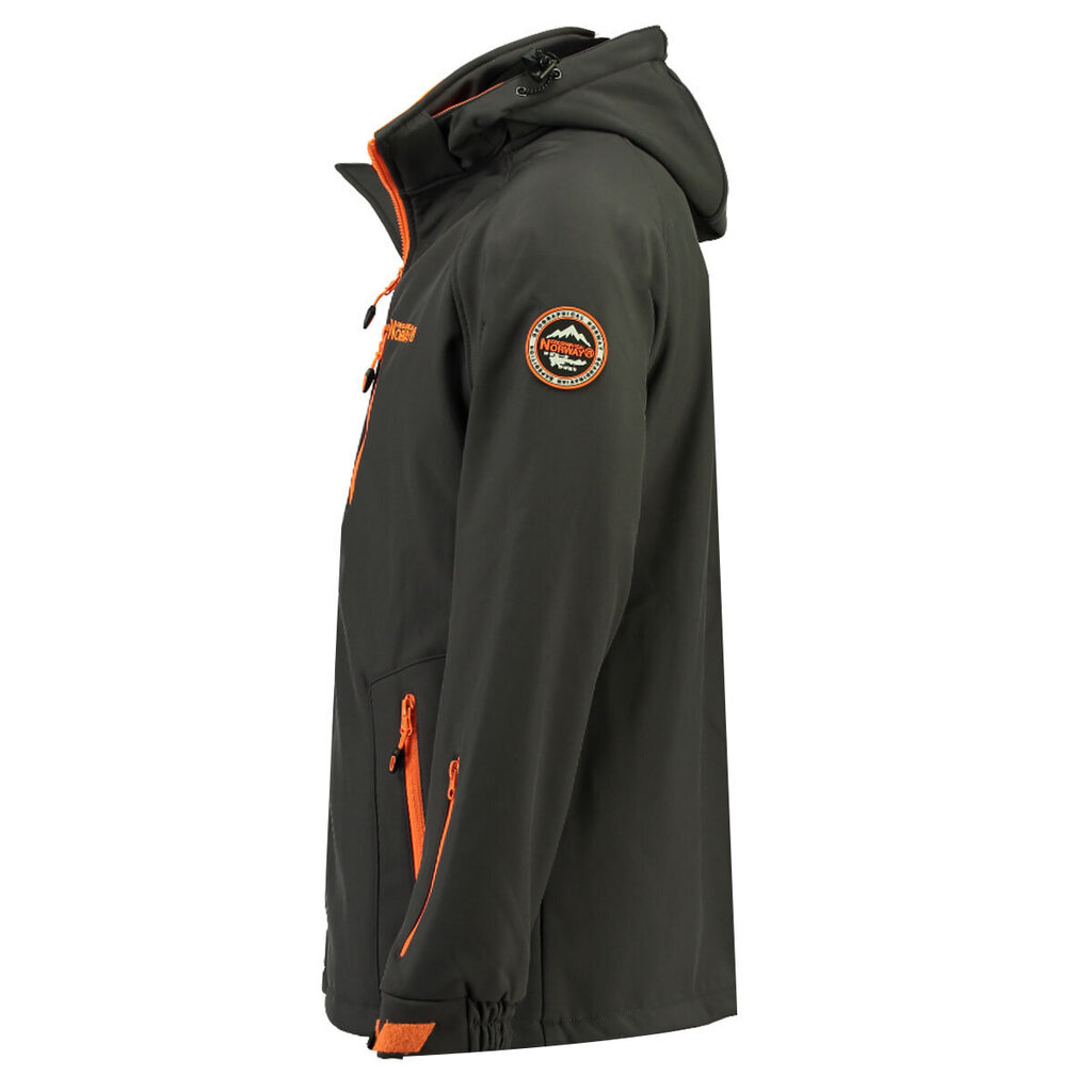 Striukė vyrams Geographical Norway Texiko Men Dark Grey 009 +BS2 цена и информация | Vyriškos striukės | pigu.lt