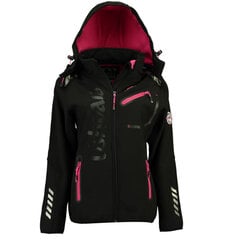 Striukė moterims Ushuaia Realiste Lady Black / Flashy pink UIA 007 kaina ir informacija | Striukės moterims | pigu.lt