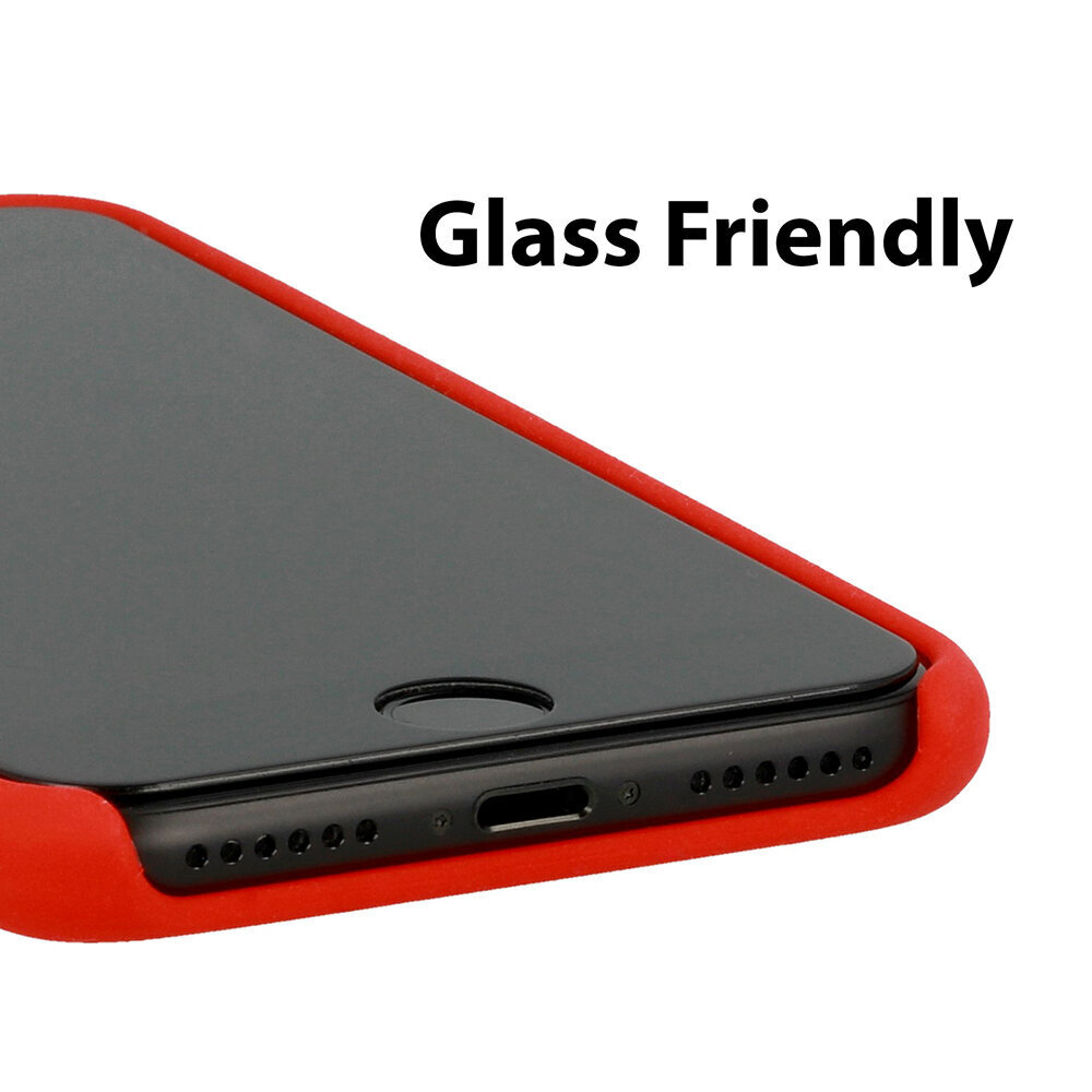 Forcell Silicone Case skirtas Iphone XS max, juodas kaina ir informacija | Telefono dėklai | pigu.lt