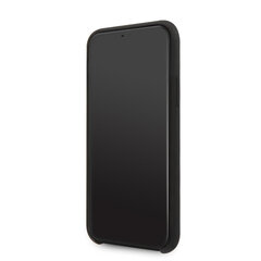 Forcell Silicone Case skirtas Iphone XS max, juodas kaina ir informacija | Telefono dėklai | pigu.lt