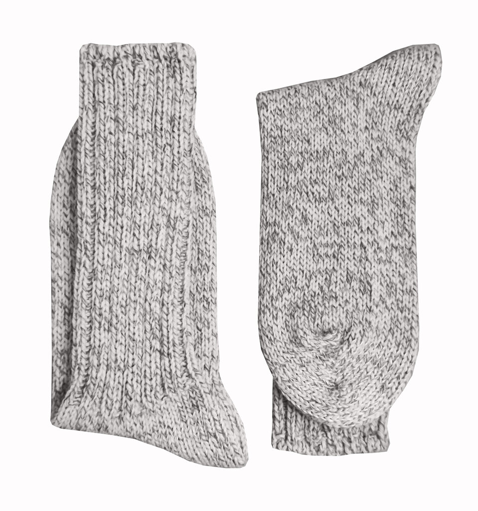 Vyriškos kojinės vilna, pilkos kaina ir informacija | Vyriškos kojinės | pigu.lt