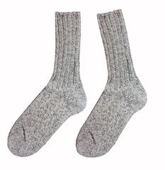 Vyriškos kojinės vilna, pilkos kaina ir informacija | Vyriškos kojinės | pigu.lt