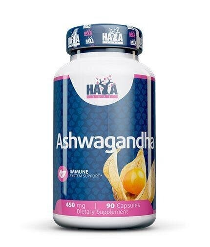 Haya Labs Ashwagandha (Migdomoji Vitanija), 90 kaps. kaina ir informacija | Vitaminai | pigu.lt