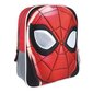 Kuprinė Spiderman 3D/Žmogus voras, raudona kaina ir informacija | Kuprinės mokyklai, sportiniai maišeliai | pigu.lt