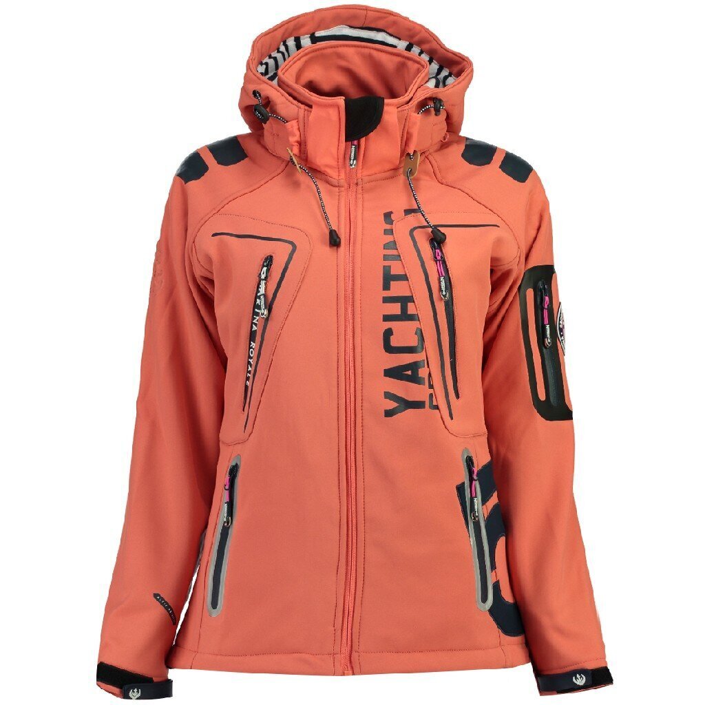 Striukė moterims Geographical Norway Tibiscuit Lady Flashy coral 007 kaina ir informacija | Striukės moterims | pigu.lt