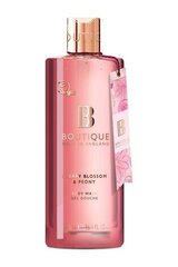 Kūno prausiklis Grace Cole Boutique, Cherry Blossom & Peony, 500 ml kaina ir informacija | Dušo želė, aliejai | pigu.lt