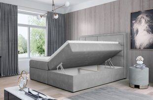 Кровать NORE Meron 04, 140x200 см, оранжевая цена и информация | Кровати | pigu.lt